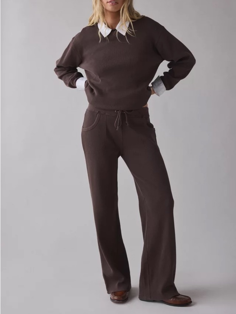 Frankies Bikinis Thermal Sweatpant